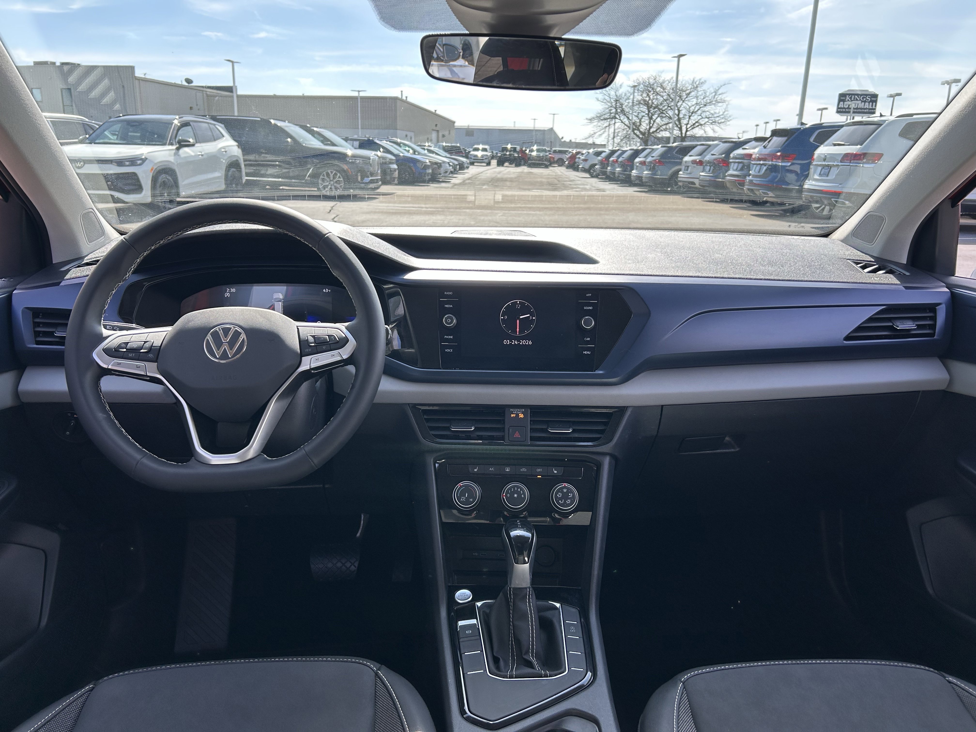 Certified 2023 Volkswagen Taos SE w/ Black Wheel Package image 9