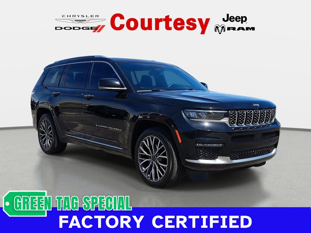 Certified 2021 Jeep Grand Cherokee L Summit AWD/4WD image 1