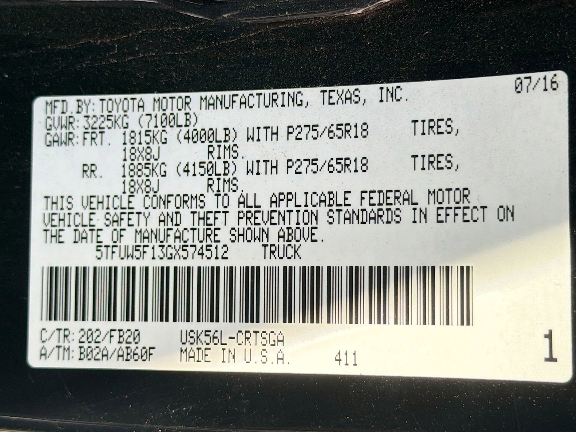 Used 2016 Toyota Tundra SR5 w/ TRD Off Road Package image 31