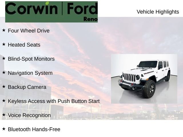 Used 2020 Jeep Wrangler Unlimited Rubicon AWD/4WD image 8