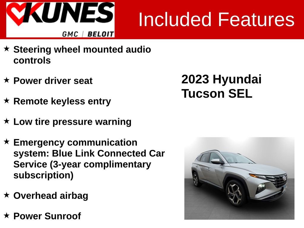 Used 2023 Hyundai Tucson SEL w/ Convenience Package image 3