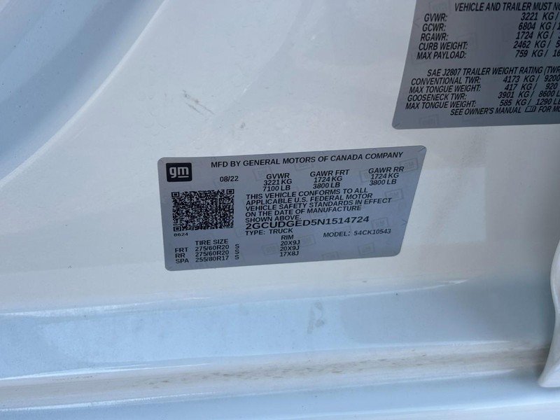 Used 2022 Chevrolet Silverado 1500 LTZ image 22