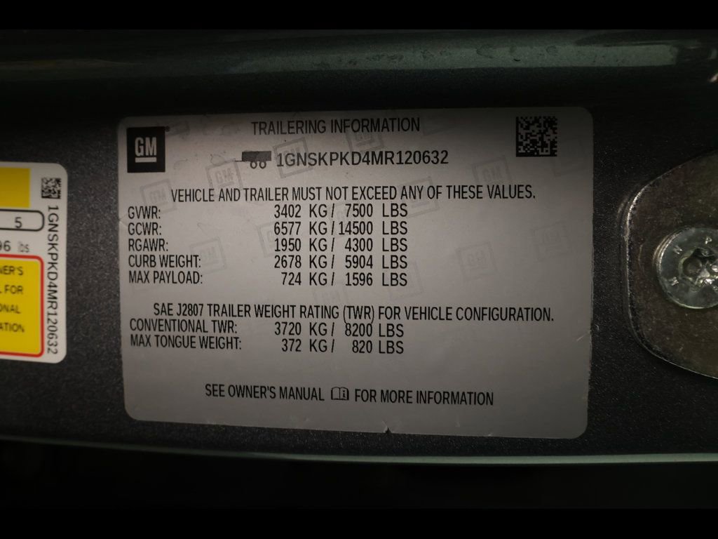 Used 2021 Chevrolet Tahoe Z71 w/ Z71 Signature Package AWD/4WD image 35