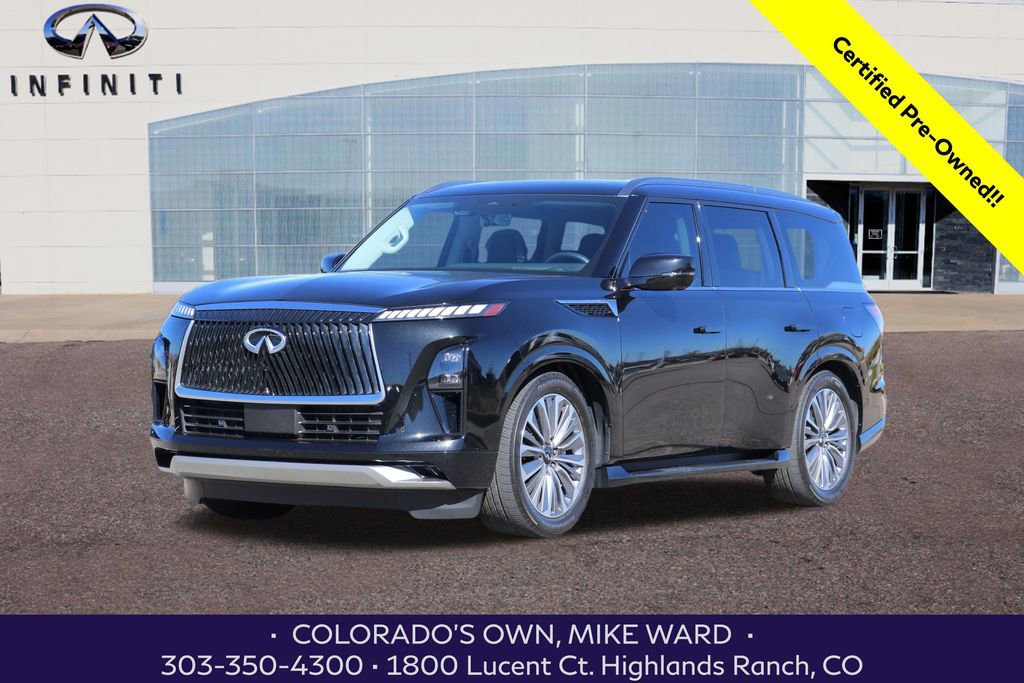 Certified 2025 INFINITI QX80 Sensory