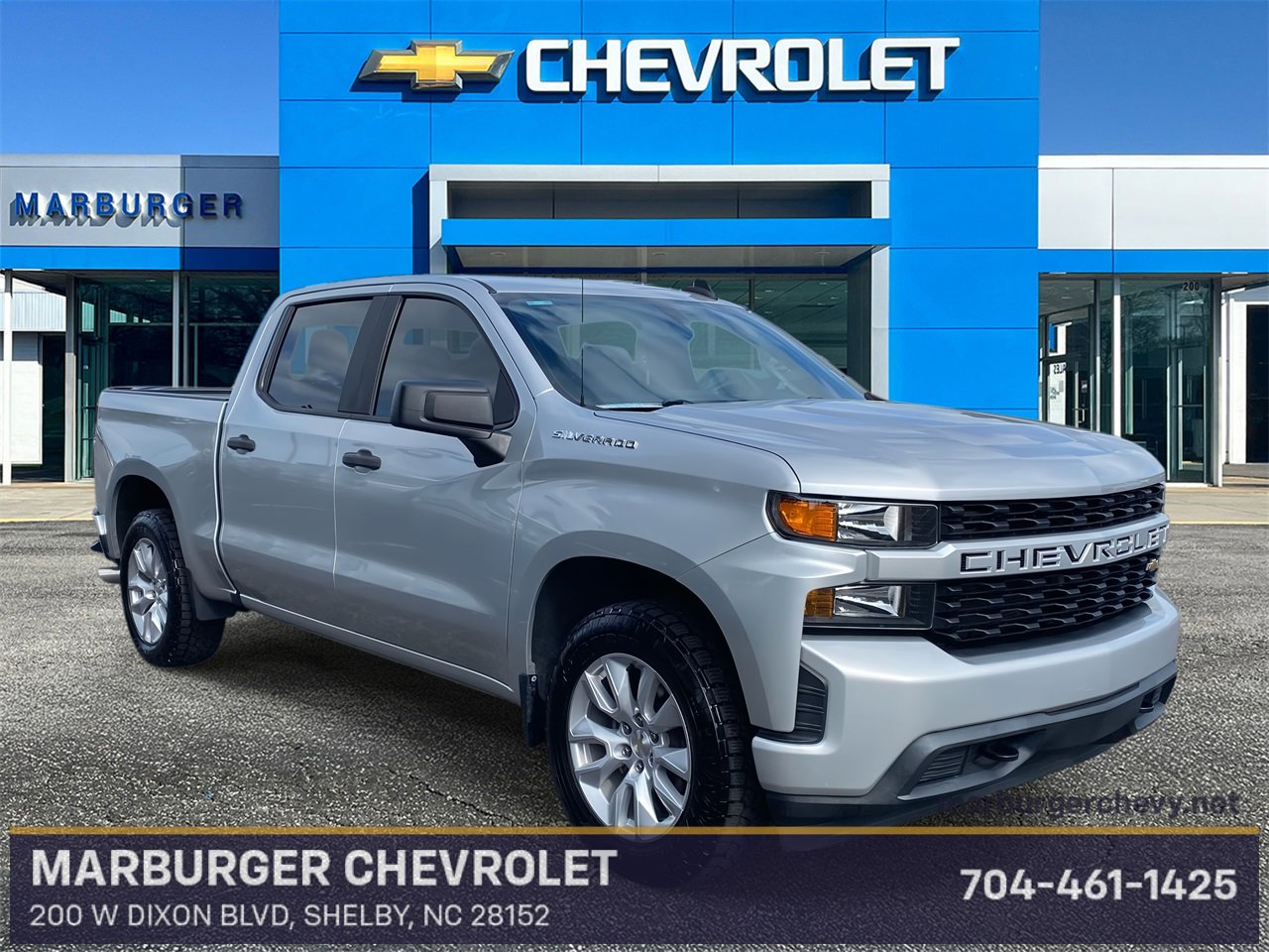 Used 2020 Chevrolet Silverado 1500 Custom w/ Custom Value Package