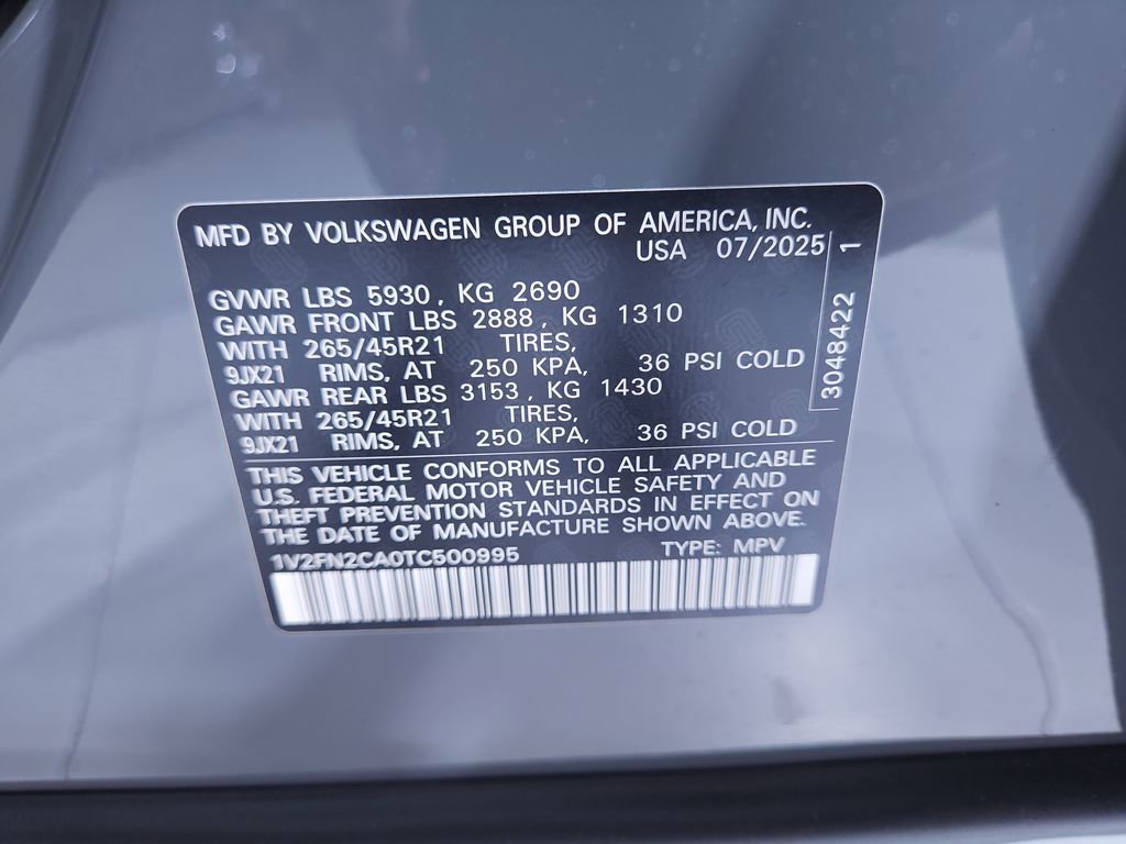 New 2026 Volkswagen Atlas SEL Premium R-Line image 30