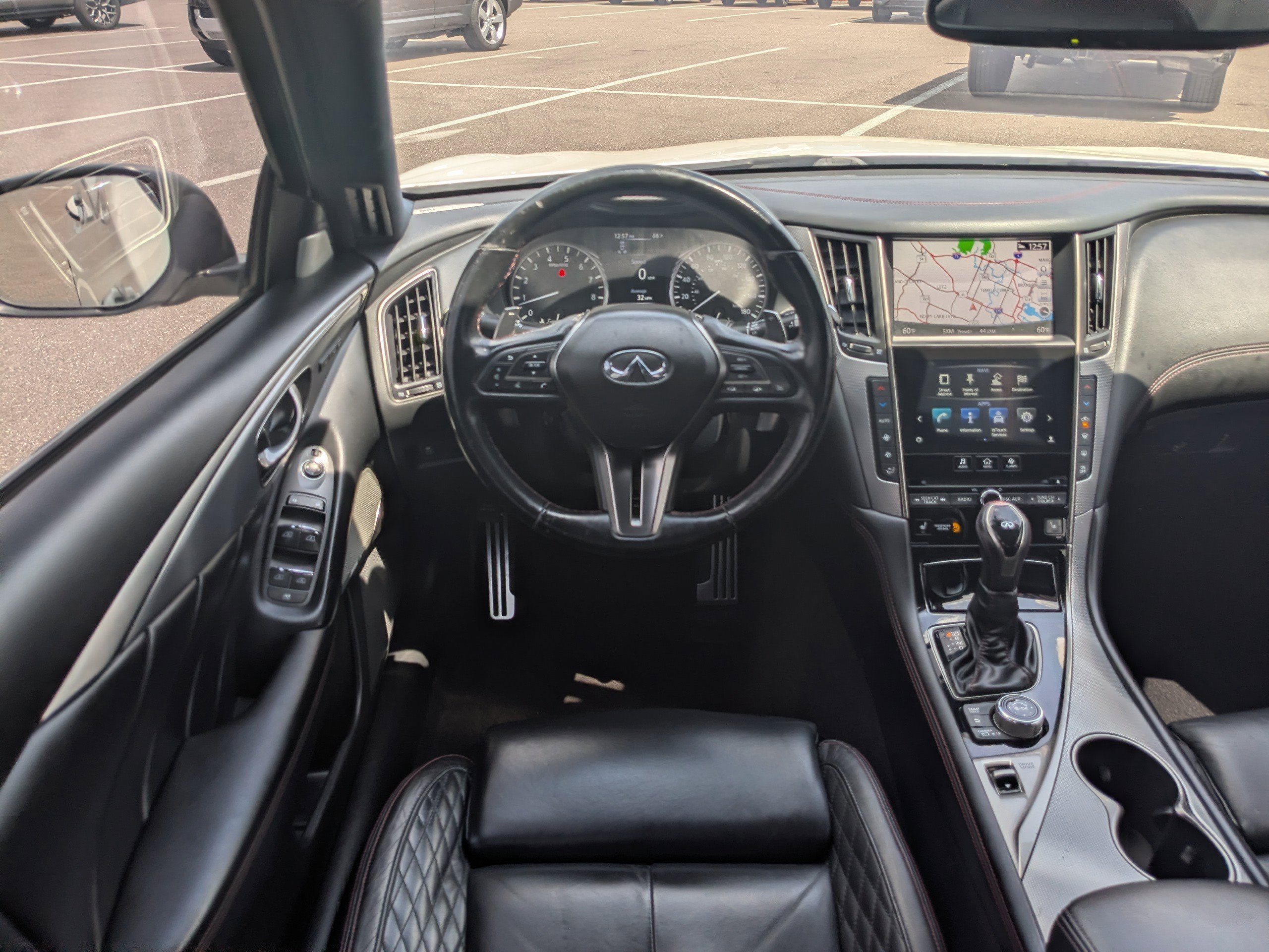 Used 2018 INFINITI Q50 Red Sport 400 w/ Sensory Package (Sport) image 15