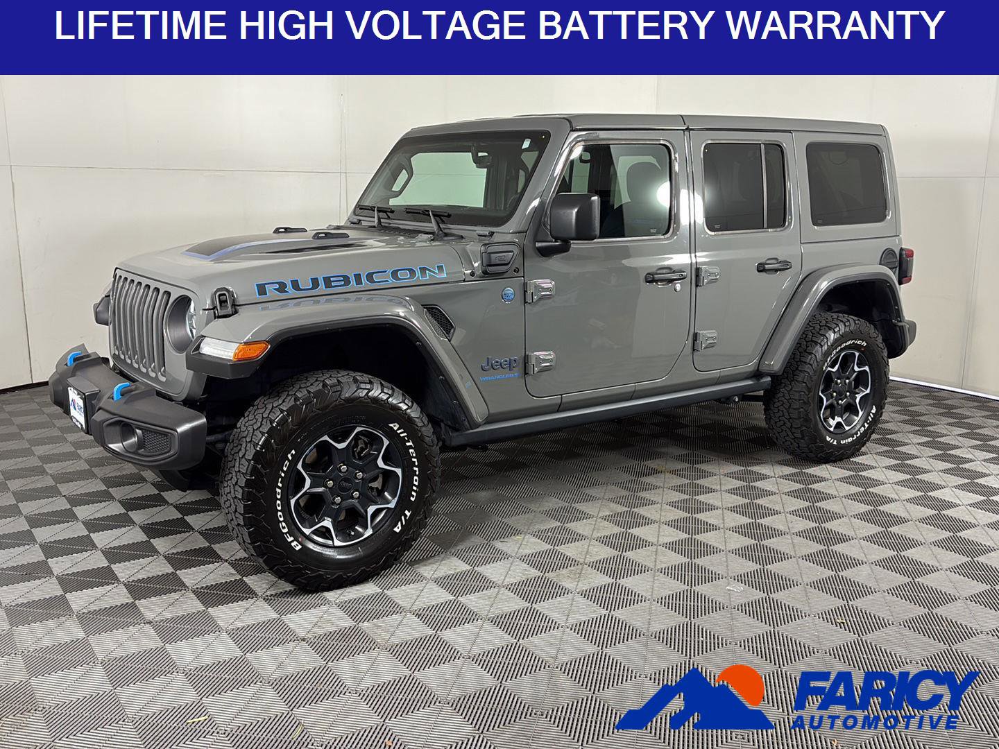 Used 2023 Jeep Wrangler Unlimited Rubicon 4xe w/ Cold Weather Group AWD/4WD image 1