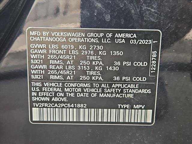 Used 2023 Volkswagen Atlas SEL Premium AWD/4WD image 15