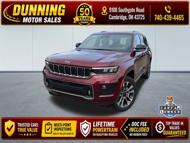 Used 2023 Jeep Grand Cherokee Overland w/ Luxury Tech Group IV