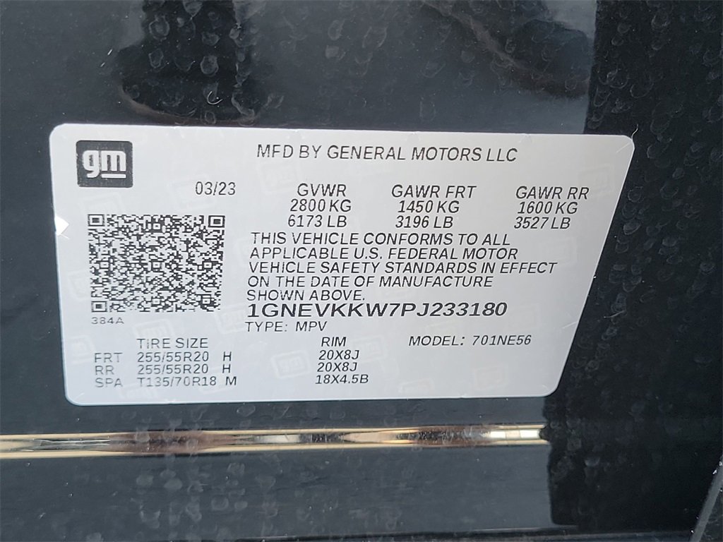 Used 2023 Chevrolet Traverse Premier w/ Redline Edition image 35