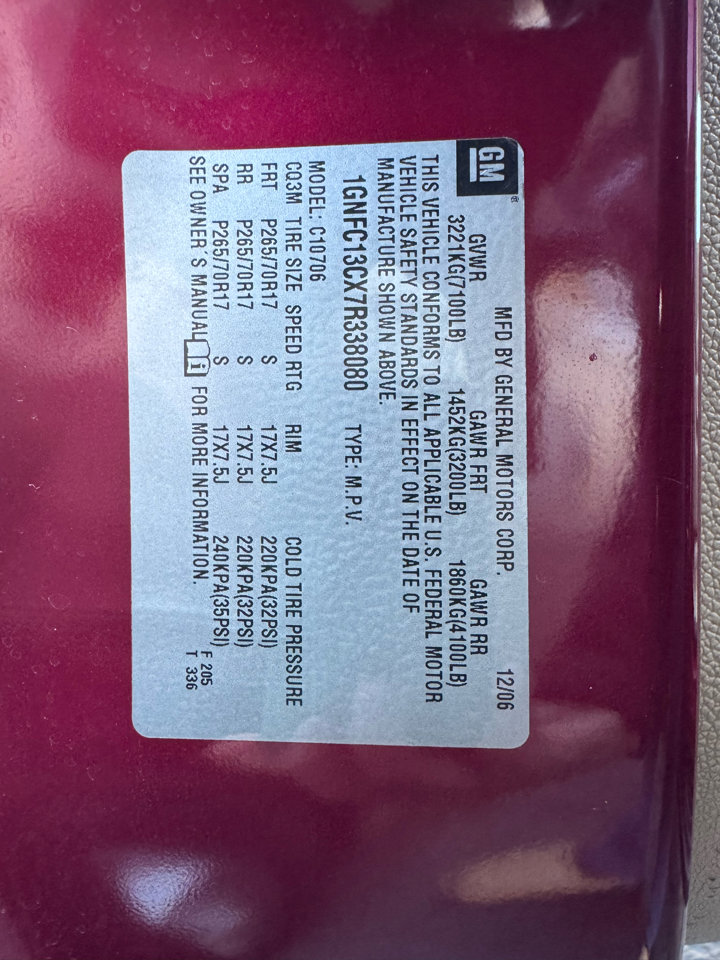 Used 2007 Chevrolet Tahoe LS image 27