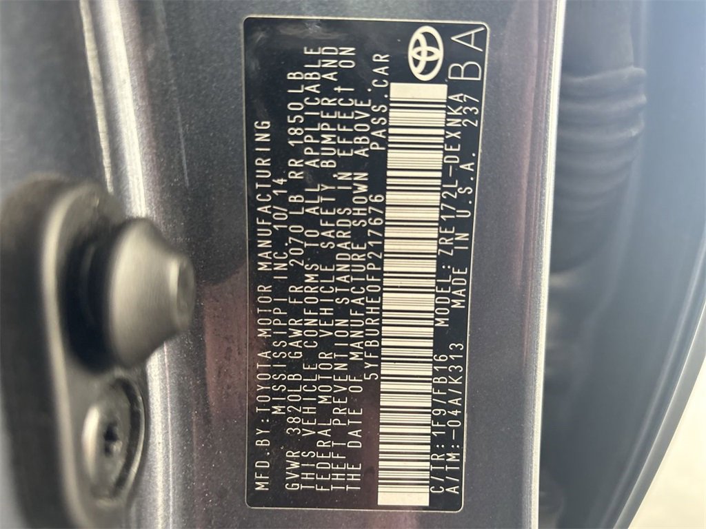 Used 2015 Toyota Corolla L image 15