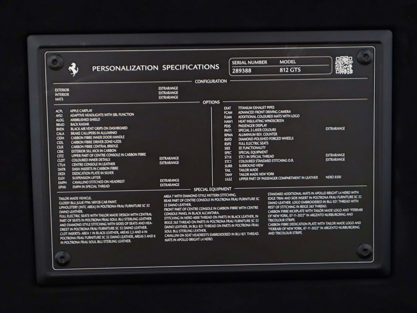 Certified 2023 Ferrari 812 GTS RWD image 12