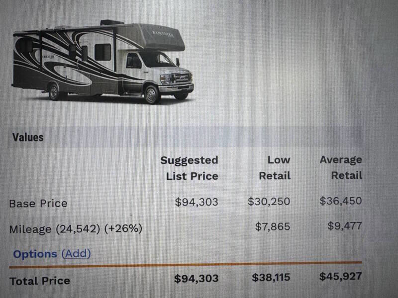 Used 2012 Ford E-450 and Econoline 450 Super Duty w/ Motorhome Prep Pkg image 14