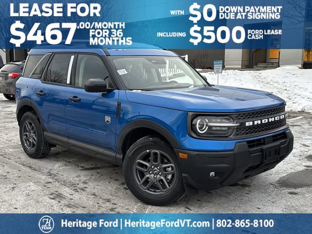 New 2025 Ford Bronco Sport Big Bend w/ Convenience Package