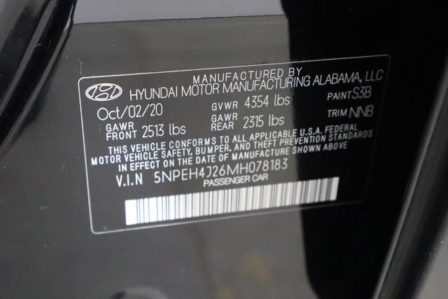 Used 2021 Hyundai Sonata Limited w/ Cargo Package FWD image 40