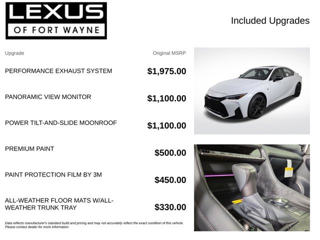 New 2026 Lexus IS 350 F Sport AWD/4WD image 4