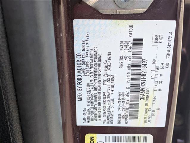 Used 2017 Ford Fusion Titanium image 26