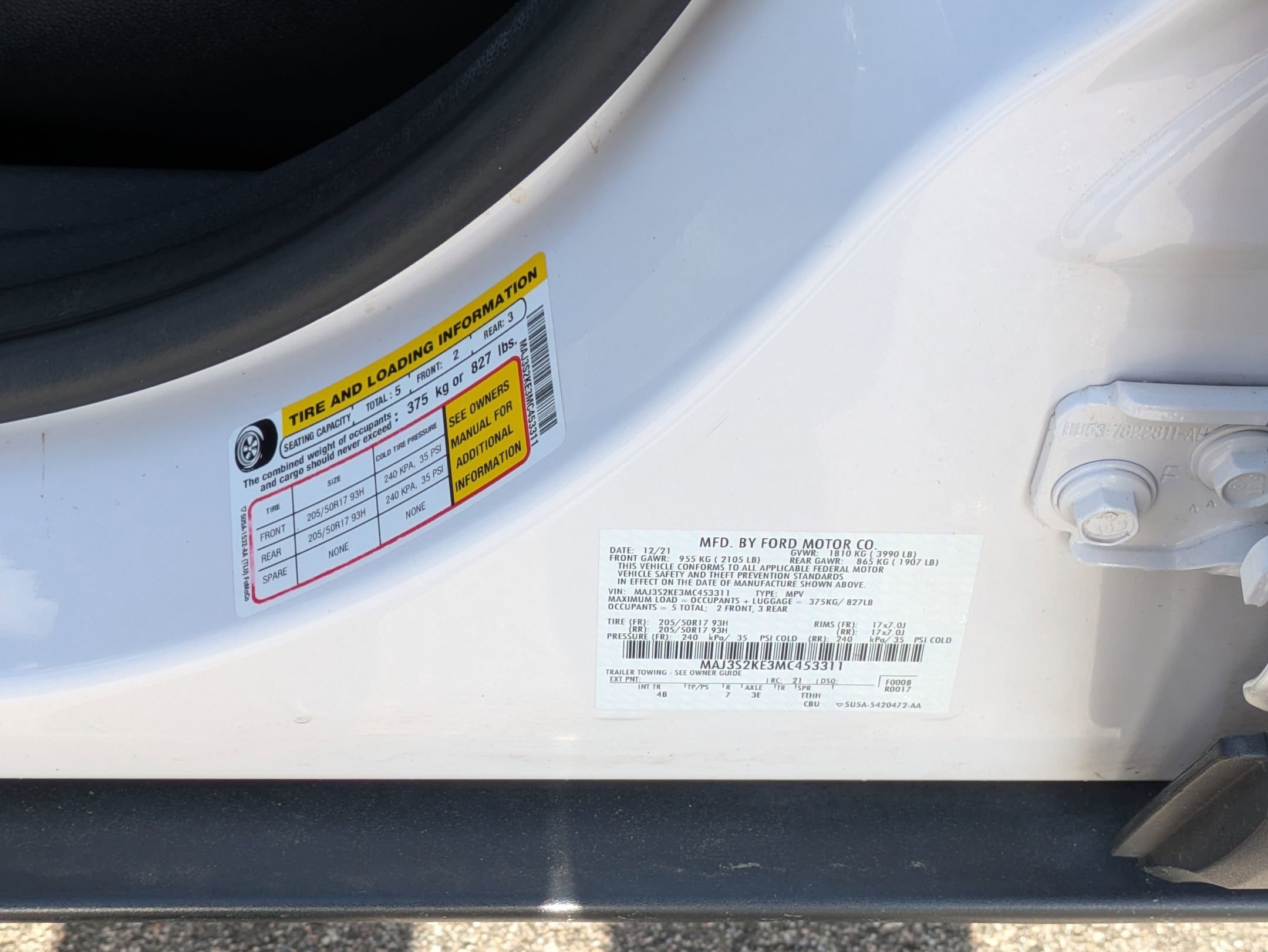 Used 2021 Ford EcoSport Titanium image 43