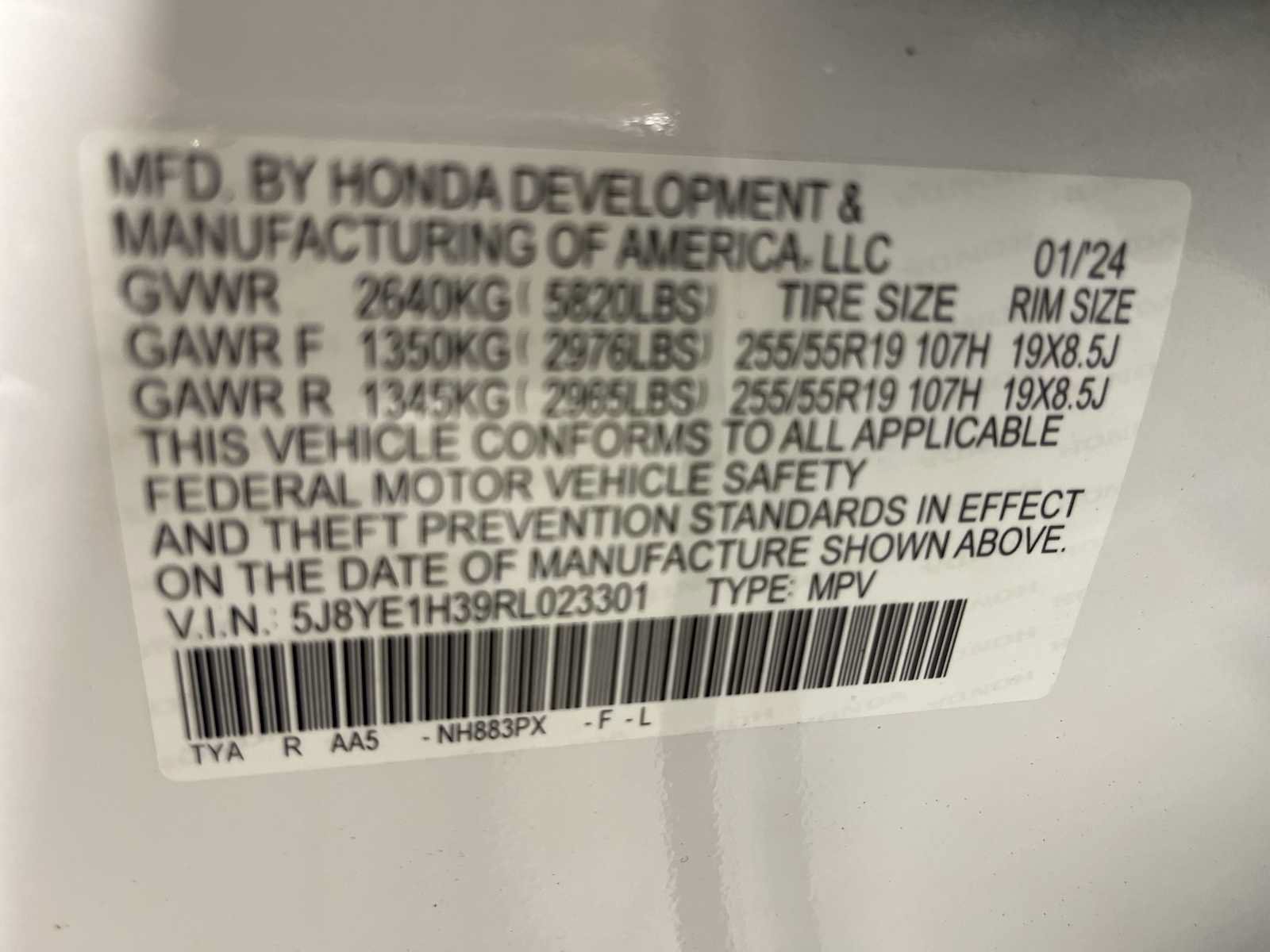 Certified 2024 Acura MDX SH-AWD image 21