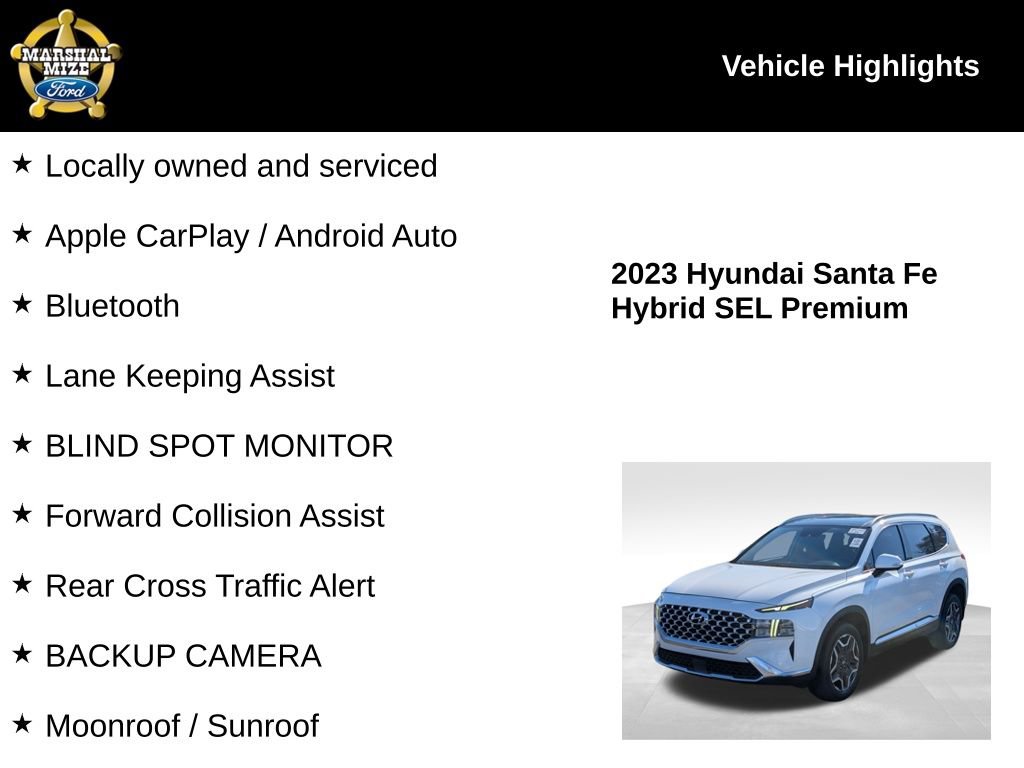 Used 2023 Hyundai Santa Fe SEL Premium image 2