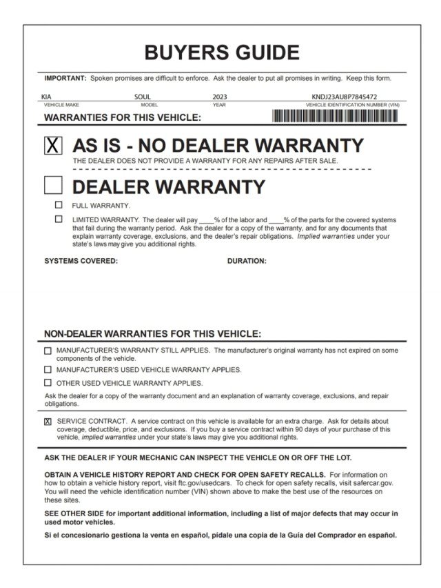 Used 2023 Kia Soul LX w/ LX Technology Package FWD image 24