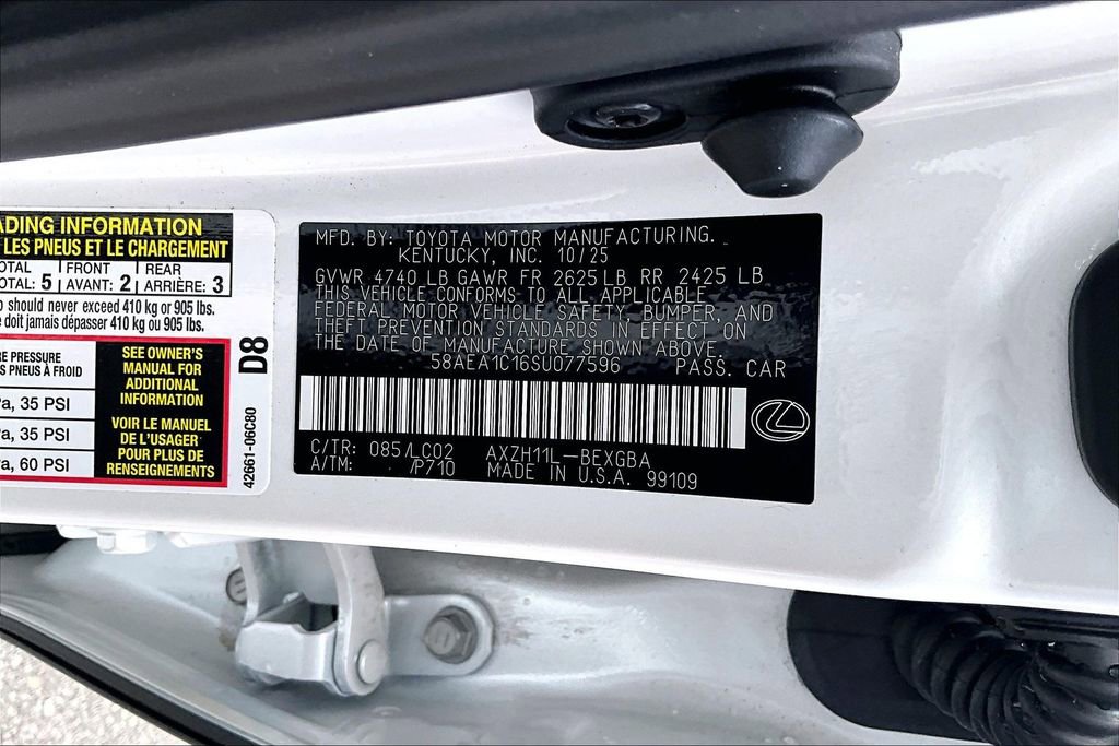 Used 2025 Lexus ES 300h w/ Technology Package FWD image 14