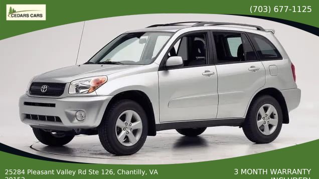 Used 2005 Toyota RAV4 4WD image 1