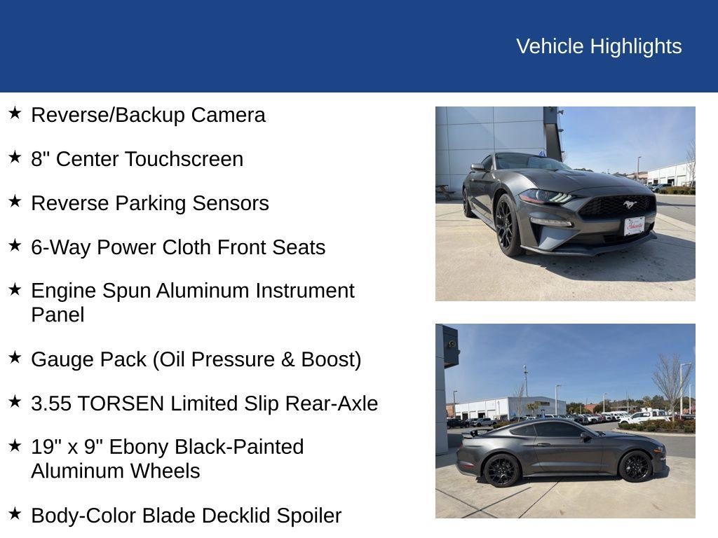 Used 2019 Ford Mustang Coupe w/ Ecoboost Performance Package image 25