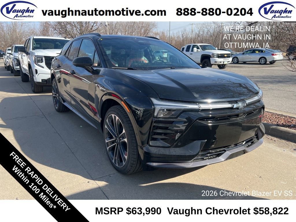 New 2026 Chevrolet Blazer EV SS