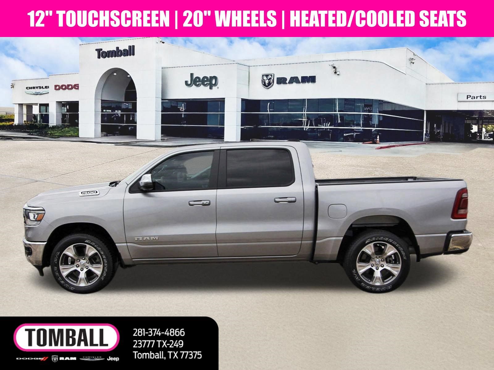 Used 2024 RAM 1500 Laramie AWD/4WD image 4