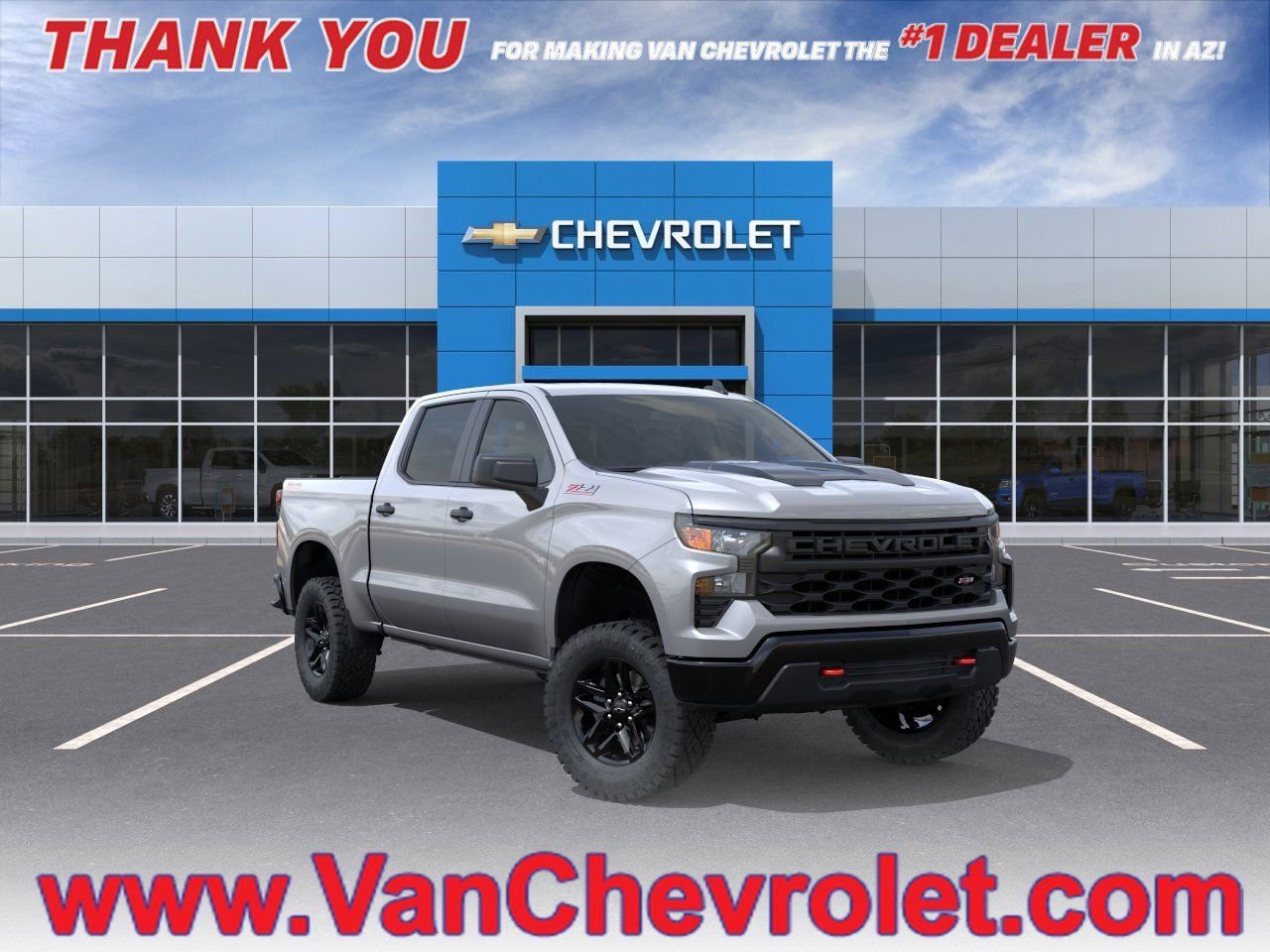 New 2026 Chevrolet Silverado 1500 Custom Trail Boss