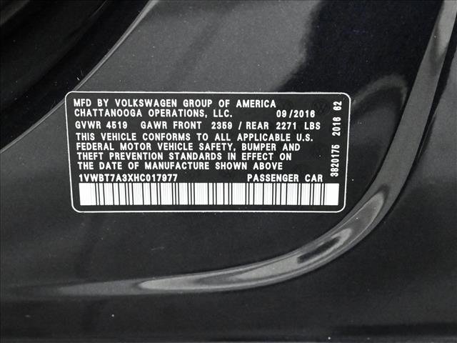 Used 2017 Volkswagen Passat 1.8T SE FWD image 25