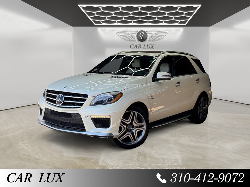 Used 2012 Mercedes-Benz ML 63 AMG 4MATIC w/ Driver Assistance Pkg