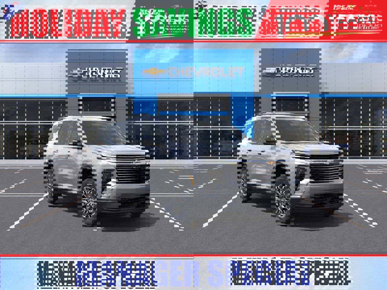 New 2026 Chevrolet Traverse LT image 1