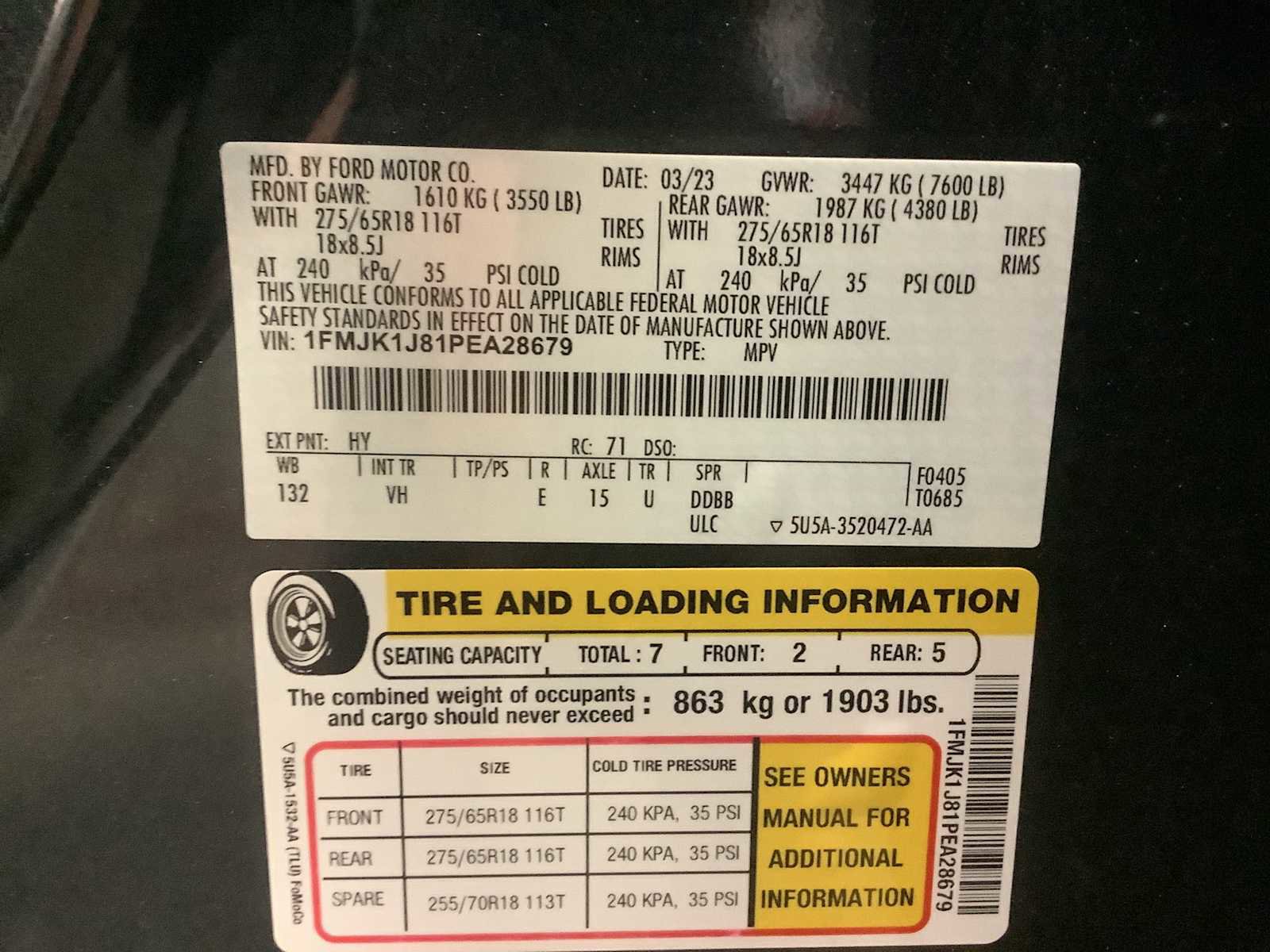 Used 2023 Ford Expedition Max XLT image 21