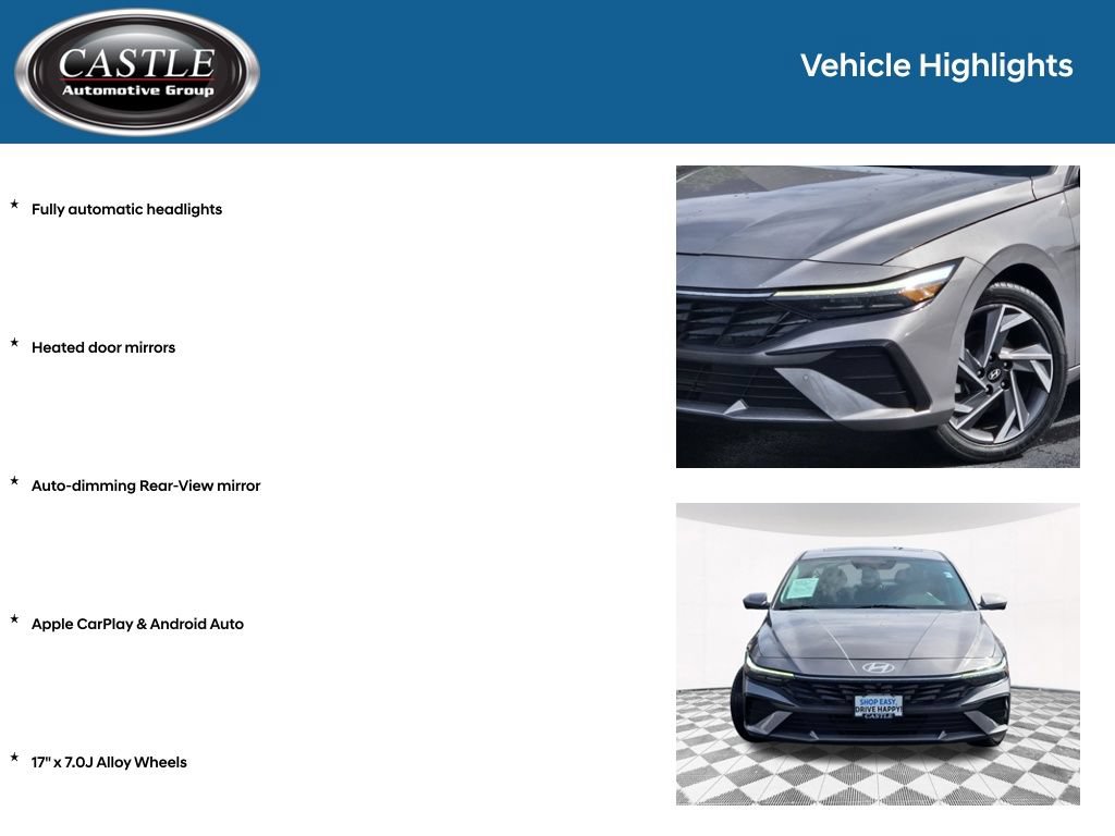 Certified 2024 Hyundai Elantra Limited FWD image 8