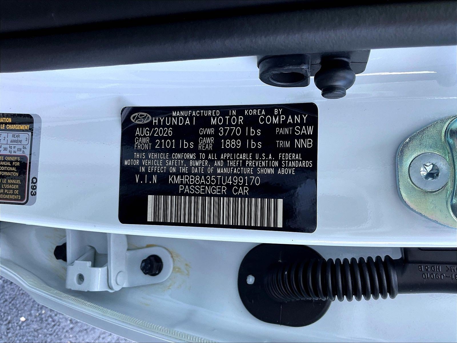 New 2026 Hyundai Venue SE FWD image 21