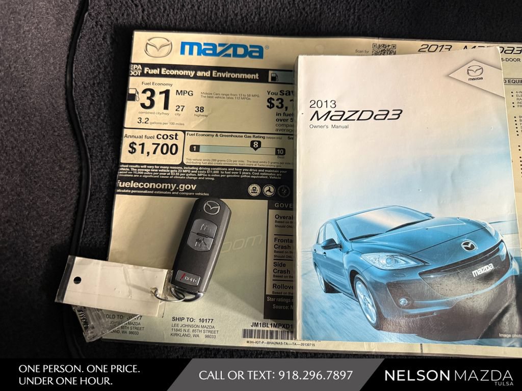Used 2013 MAZDA MAZDA3 i Grand Touring w/ Tech Pkg FWD image 47