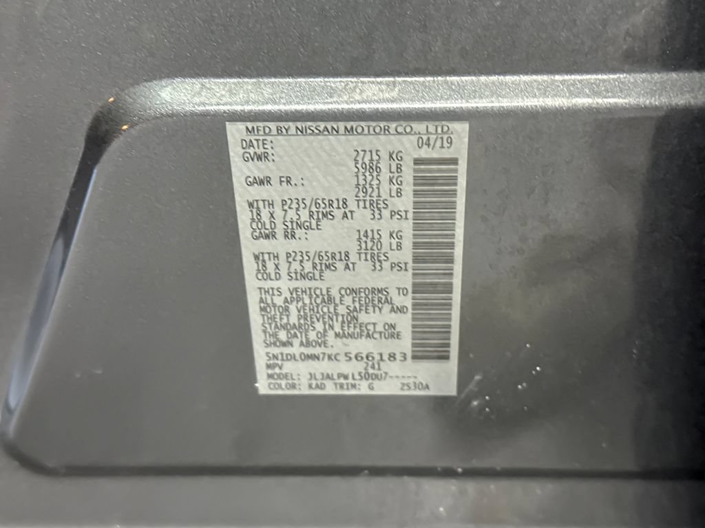 Used 2019 INFINITI QX60 Pure FWD image 28