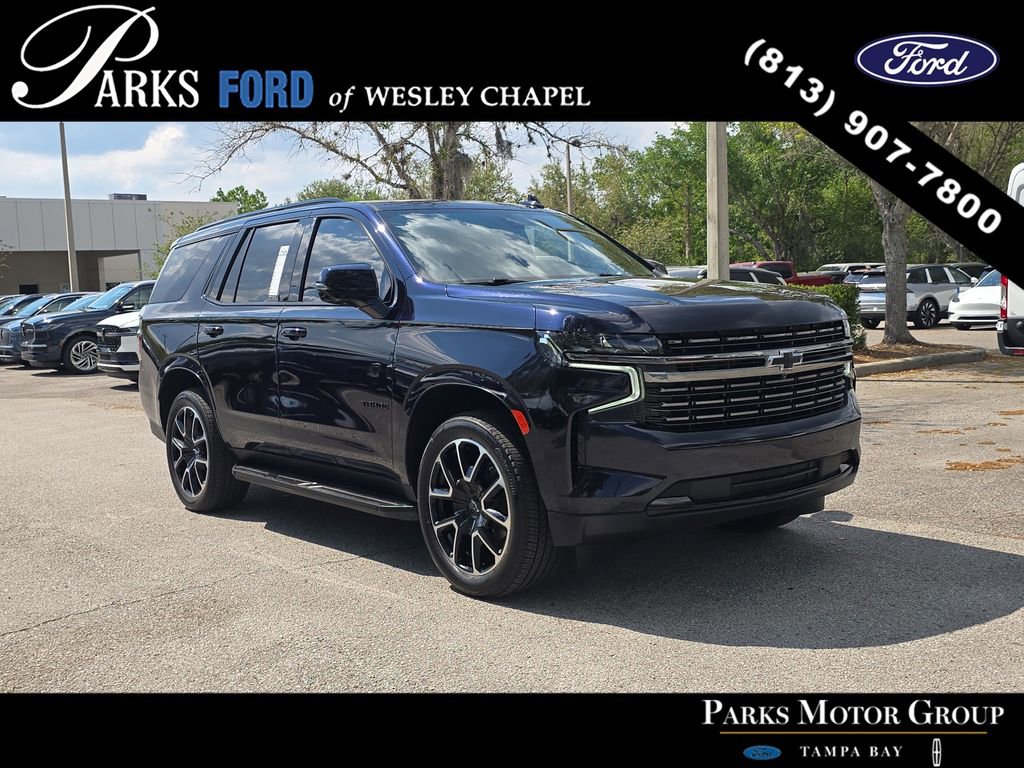 Used 2022 Chevrolet Tahoe RST w/ Luxury Package RWD image 1