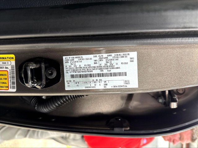 Used 2022 Ford F150 Lariat w/ Equipment Group 502A High AWD/4WD image 23