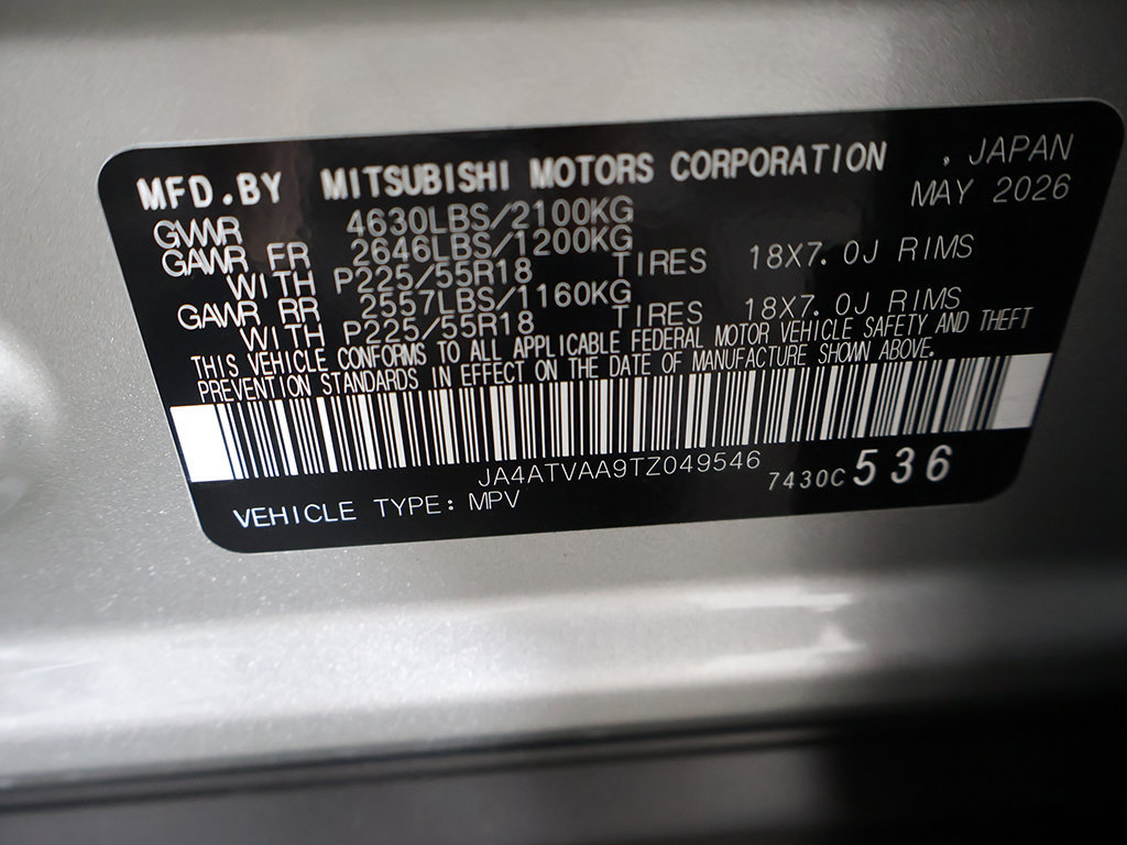 New 2026 Mitsubishi Eclipse Cross LE AWD/4WD image 41