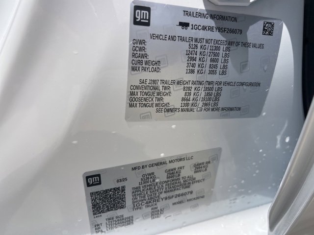 New 2025 Chevrolet Silverado 2500 High Country w/ Technology Package image 50