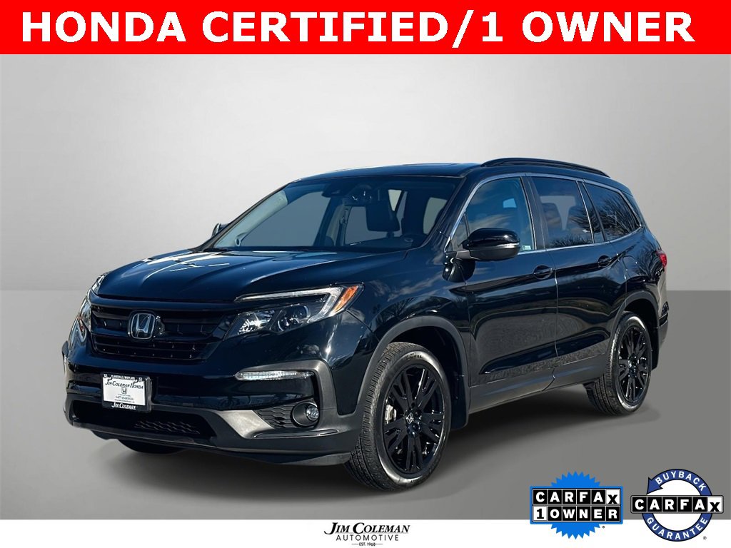 Certified 2022 Honda Pilot Special Edition