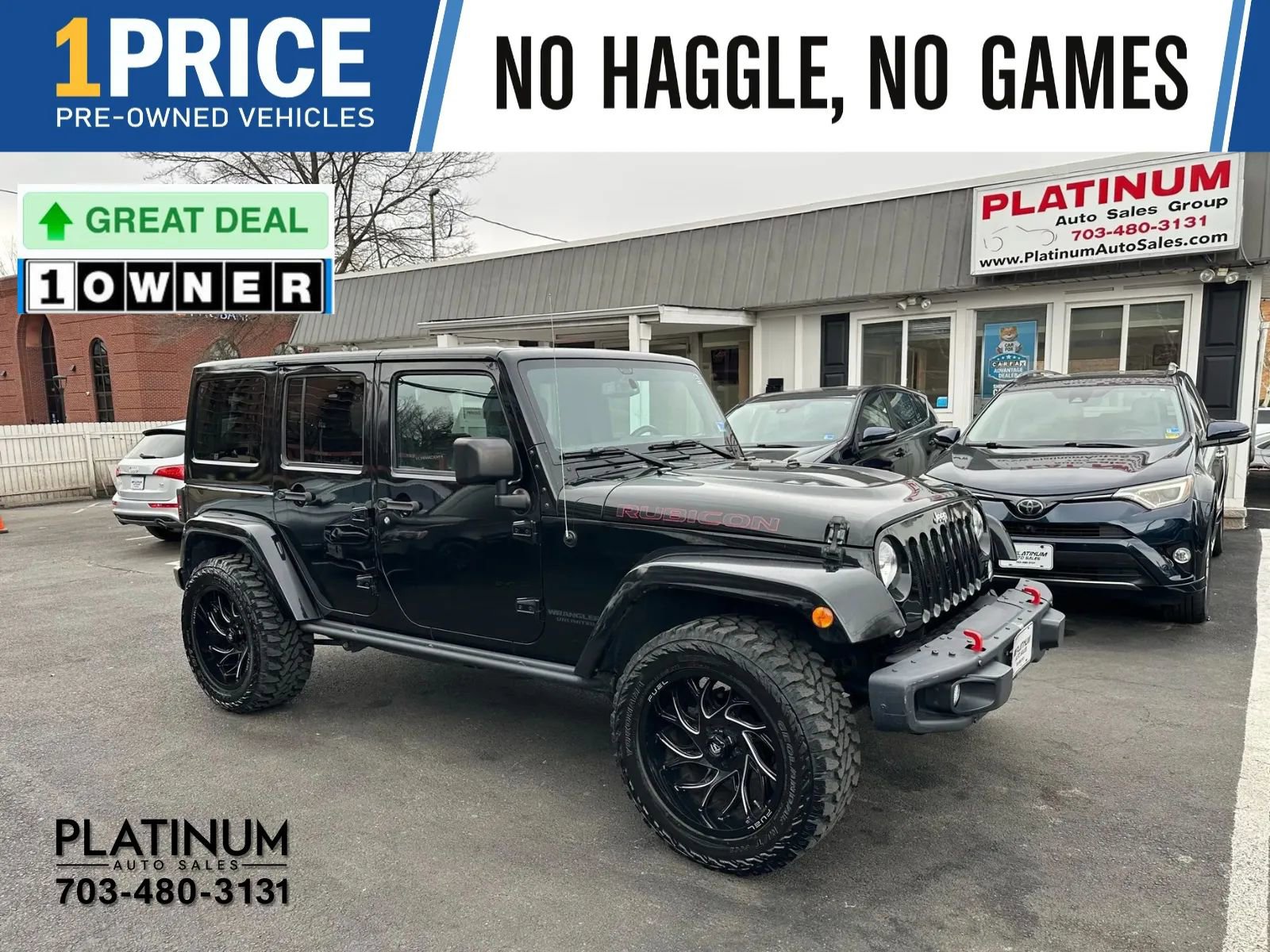 Used 2016 Jeep Wrangler Unlimited Rubicon