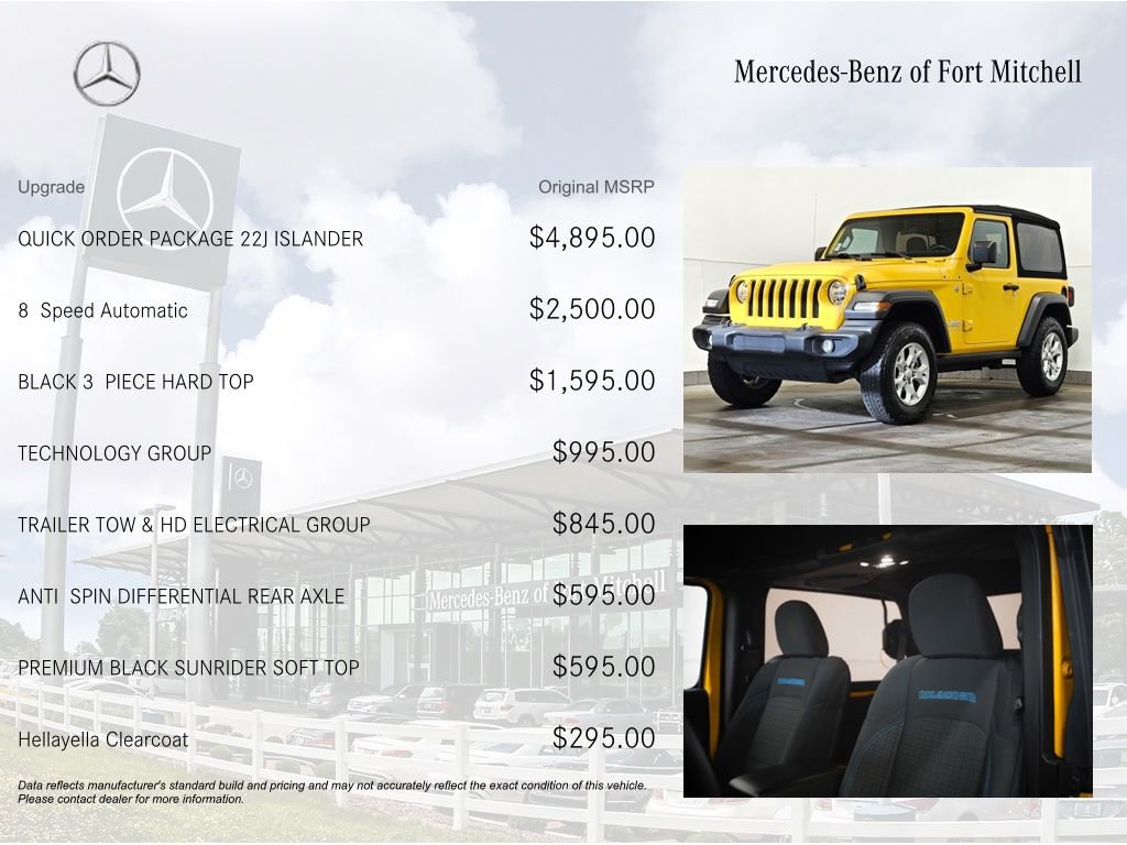 Used 2021 Jeep Wrangler Sport image 4