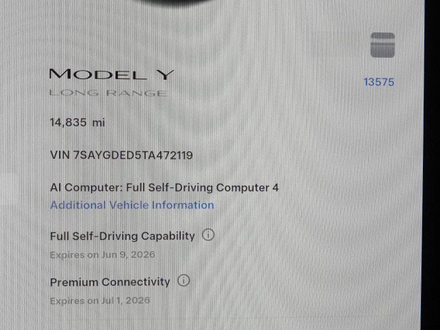 Used 2026 Tesla Model Y Long Range RWD image 4