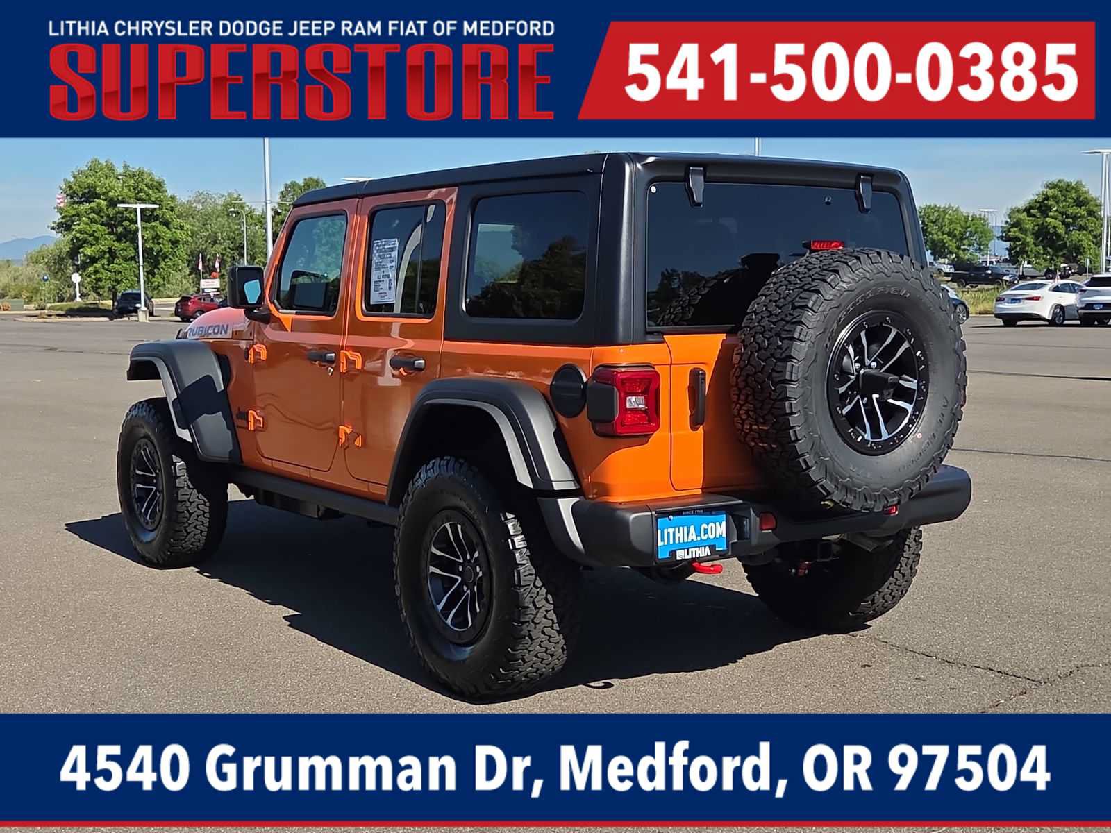 New 2026 Jeep Wrangler Unlimited Rubicon w/ Xtreme 35 Tire Package AWD/4WD image 12